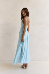 Heart Of Ours Neckholder Maxikleid Blau