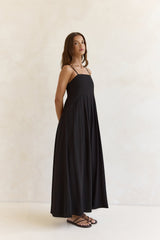 Highrise Skies Maxikleid Schwarz