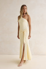 Crystal Sands Neckholder Maxikleid Gelb