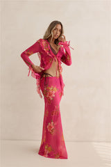 Soft Island Dreams Langarmshirt Rosa