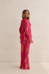 Soft Island Dreams Langarmshirt Rosa