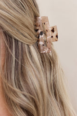 Coconuts Haarspange Beige