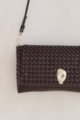 Clutch Bag Leilah Schokolade