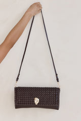 Clutch Bag Leilah Schokolade