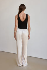 BASE Luxe Rib Effortless Essentials Bodysuit Schwarz
