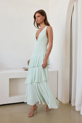 Lanai Maxikleid Salbei