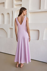Open Meadows Maxikleid Lila