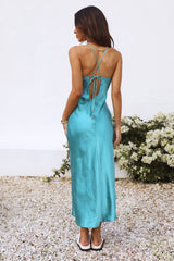 Sunset Pavilion Maxikleid Blau