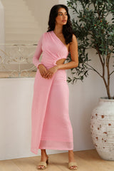 Just In Time Maxikleid Rosa