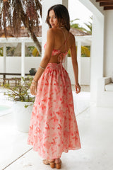 Maxikleid „Right Choices“ Rosa