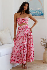 Horizon Waves Maxirock Pink