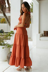 Maxikleid Morning Dew Rost