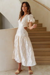 Make The Most Maxikleid Creme