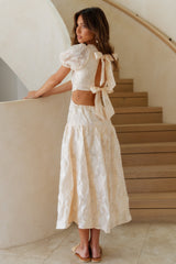 Make The Most Maxikleid Creme