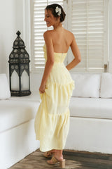 Free Falling Maxikleid Gelb