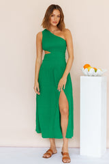 Check-in Maxi-Kleid Grün