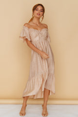 Moonchild Maxikleid Braun