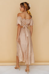 Moonchild Maxikleid Braun