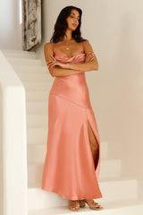 Maxikleid People Watching Pink