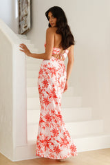 Twinflames Maxikleid Rosa