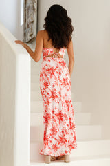 Twinflames Maxikleid Rosa