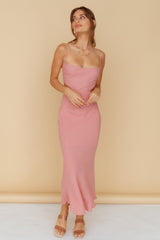 Maxikleid "Running To You" Rouge