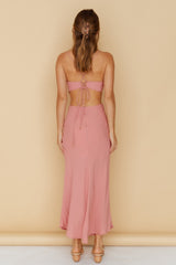 Maxikleid "Running To You" Rouge