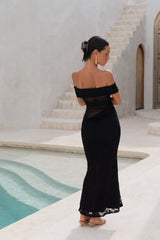 Emery Maxikleid Schwarz