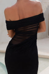 Emery Maxikleid Schwarz