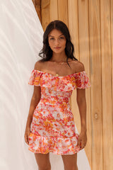 HELLO MOLLY Flowers On My Mind Kleid Rosa