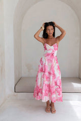 Moments With You Maxikleid Rosa
