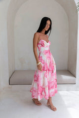 Moments With You Maxikleid Rosa