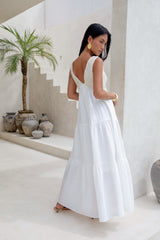 Maxikleid „Lost In Your Love“ Weiß