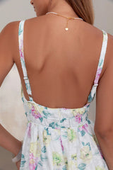 Maxikleid Peach Passion Weiß