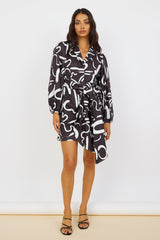 Less I Know Kleid Schwarz
