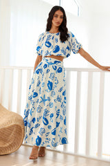 Oceanic Paradise Set Blau