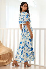 Oceanic Paradise Set Blau
