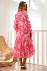 Into Heaven Maxikleid Pink