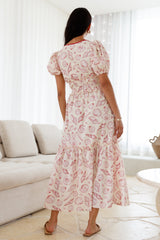 Sweet Awakening Maxikleid Rot