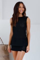 Enamoured Skort Schwarz