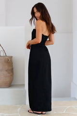 Into The Classics Maxikleid Schwarz