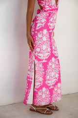 FORTUNATE ONE Harper Maxikleid Rosa
