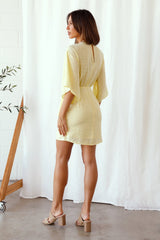 Pieces Of A Whole Dress Gelb