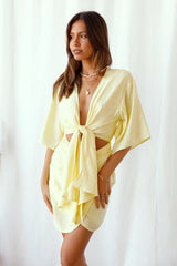 Pieces Of A Whole Dress Gelb
