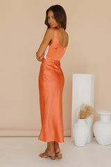 When You Breathe Maxi-Kleid Orange