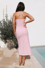 Fluttering Dreams Midikleid Rosa