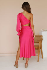 Hold Your Shine Maxikleid Pink