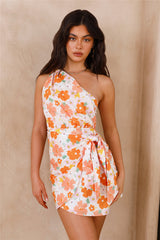 Forest Fables Minikleid Orange