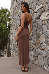 Maxikleid Belle Of The Ball Braun