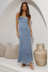 For The Record Maxikleid Jeans